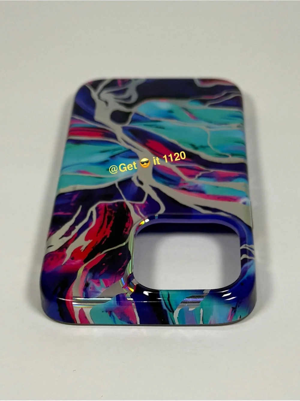 iPhone 13 Pro Case Marble Design Soft TPU Silicone Bumper